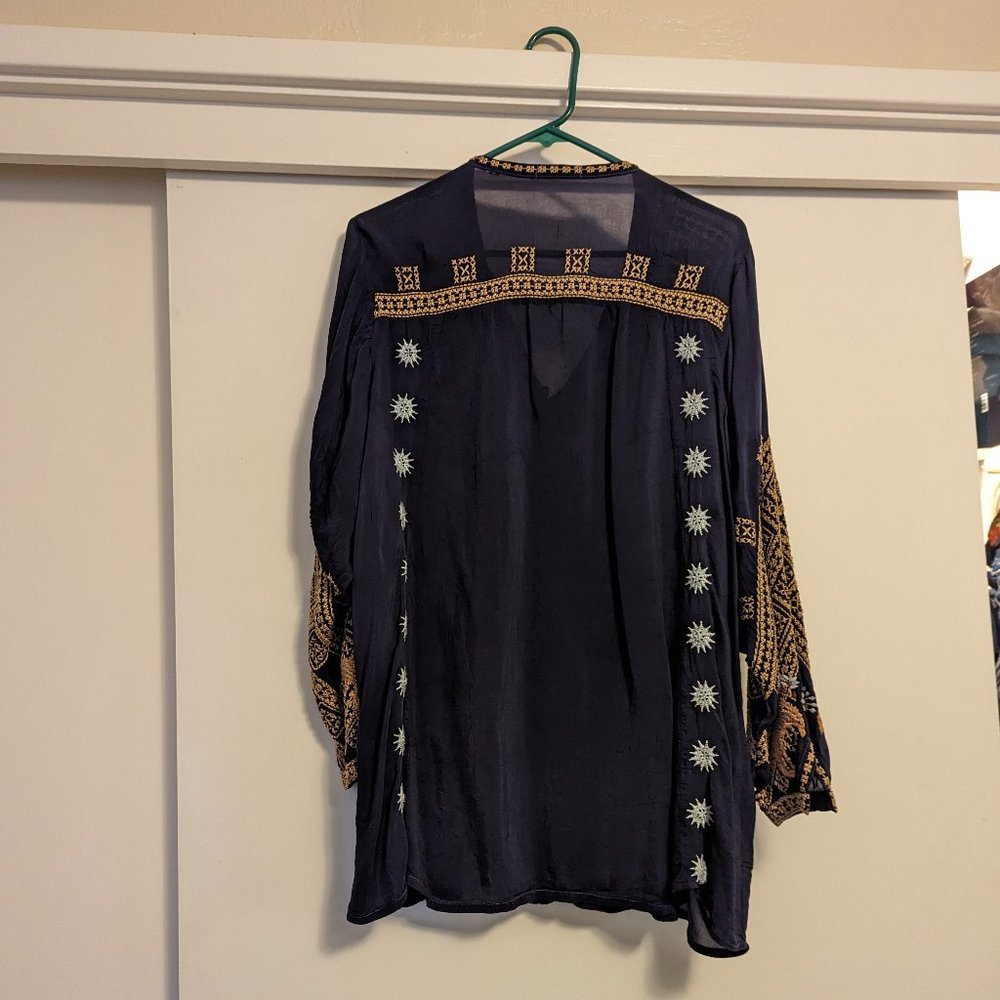 Johnny Was blouse size M - Picture 6 of 9